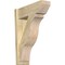 Ekena Millwork Funston Slat Rough Sawn Outlooker, Douglas Fir, 8"W x 24"D x 32"H OUT08X24X32FST06RDF - alternate 1